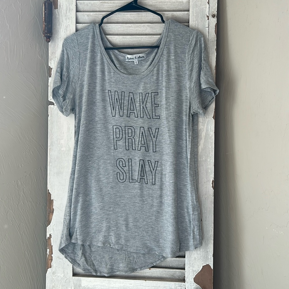 Twine & Stark “Wake Pray Slay” Graphic T-Shirt from The Buckle